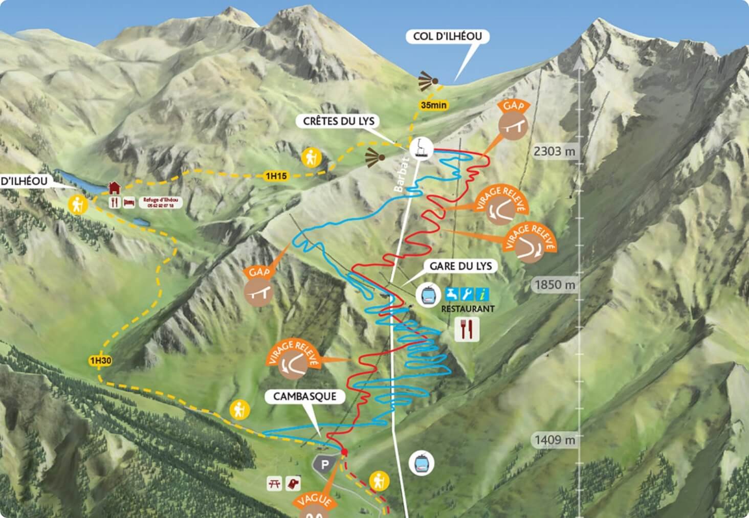 Cirque du Lys Cauterets Été N PY